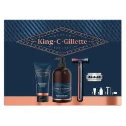 Eines der Produktbilder von Gillette King C. 4 teiliges Rasurset Trial Kit