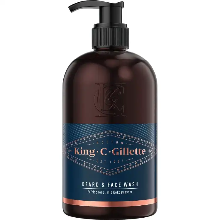 Eines der Produktbilder von Gillette King C. 4 teiliges Rasurset Trial Kit