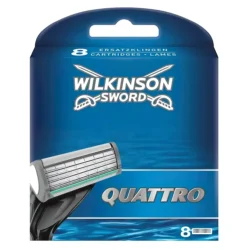 Eines der Produktbilder von Wilkinson Sword Quattro Rasierklingen 8er Packung