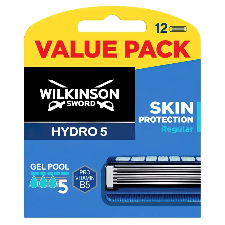 Eines der Produktbilder von Wilkinson Sword Hydro 5 Skin Protection Regular Rasierklingen 12er Packung