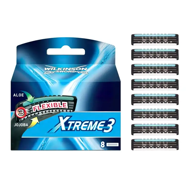 Eines der Produktbilder von Wilkinson Sword Xtreme 3 Rasierklingen 8er Packung