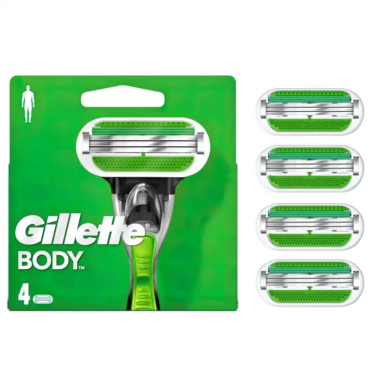 Eines der Produktbilder von Gillette Body Rasierklingen 4er Packung