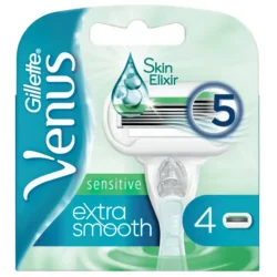 Eines der Produktbilder von Gillette Venus Extra Smooth Sensitive Rasierklingen 4er Packung