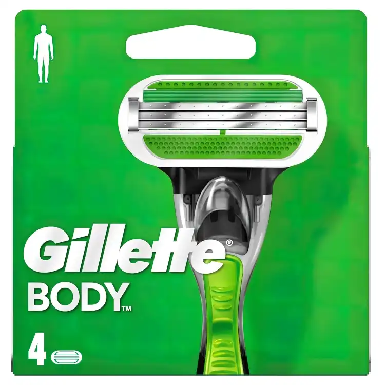 Eines der Produktbilder von Gillette Body Rasierklingen 4er Packung